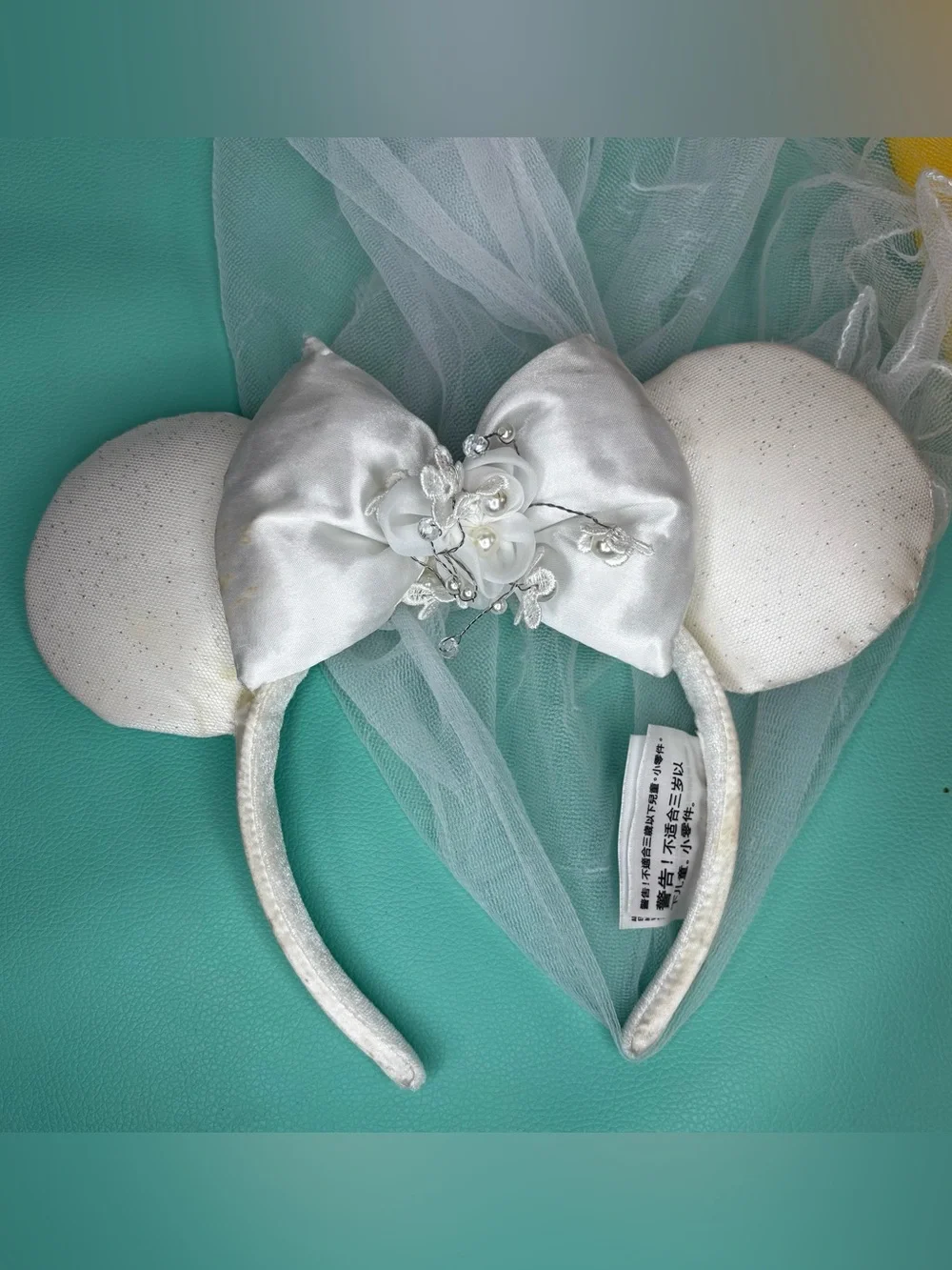 Disney Parks Minnie‎ Mouse Vintage Bride Ears